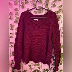 Aeropostale textured sweater (good as new)